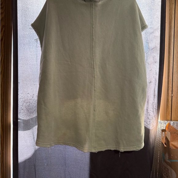 Flawed We The Free Olive Green Muscle Tee - Picture 4 of 5